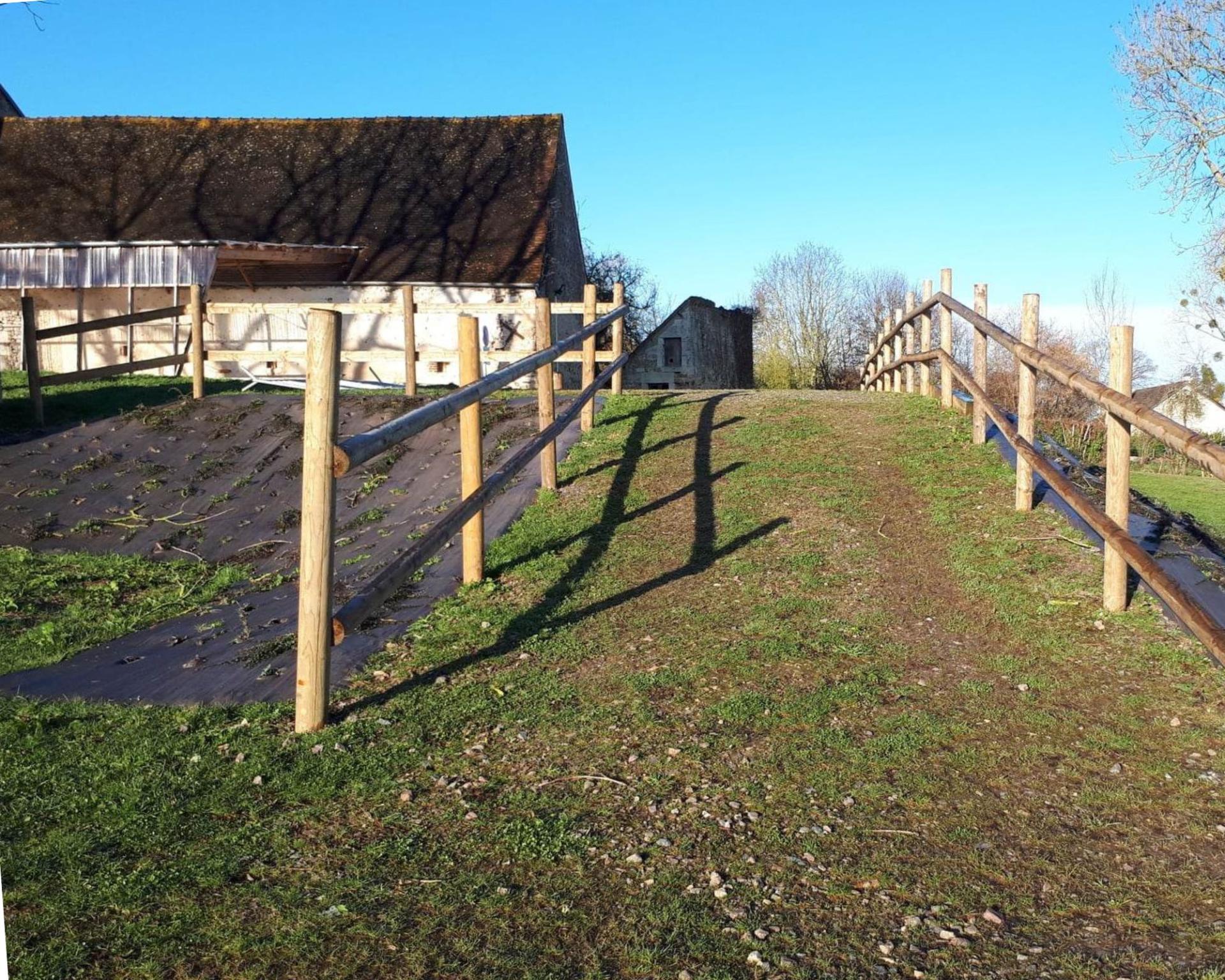 Pose de barrières